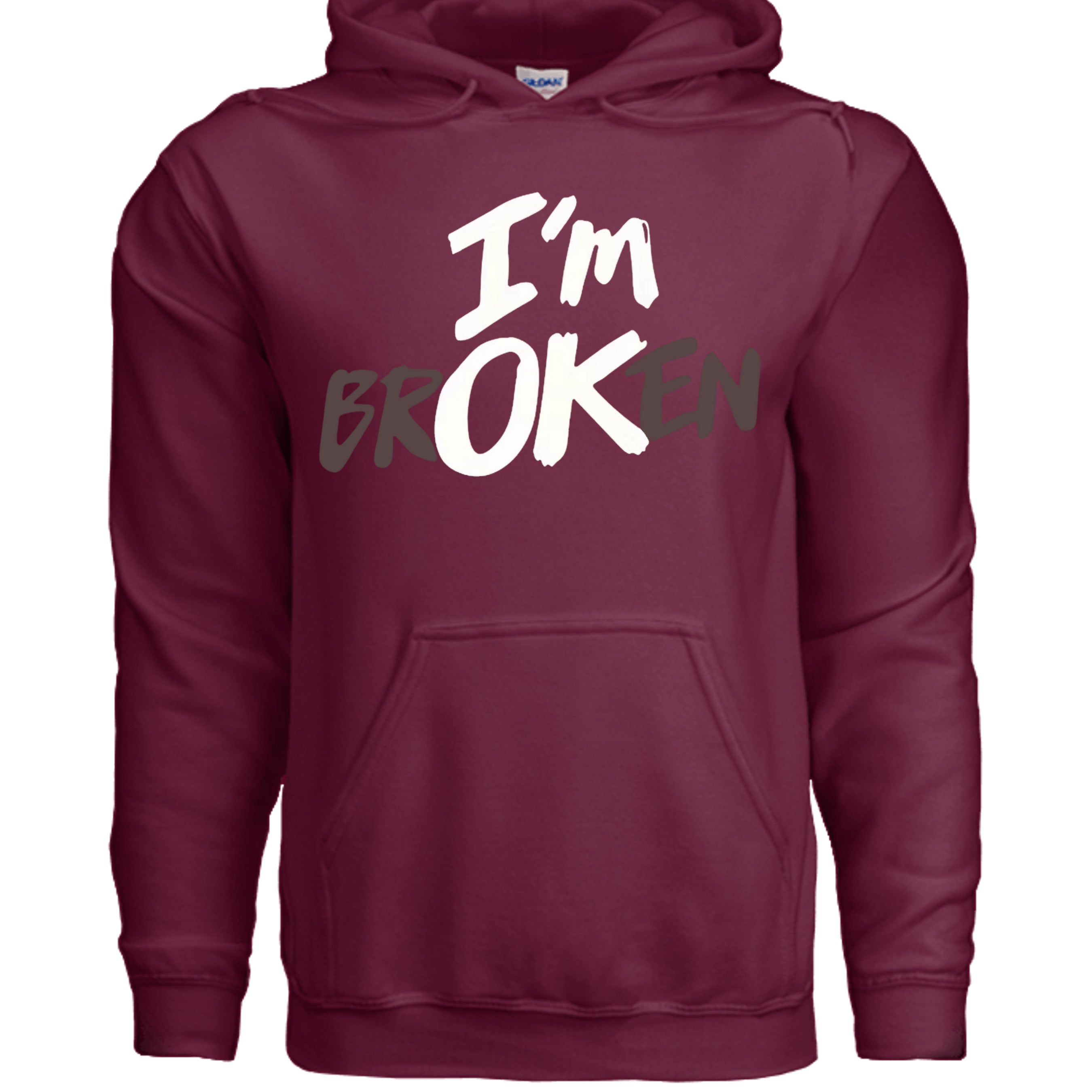 MAROON - G185 - FRONT