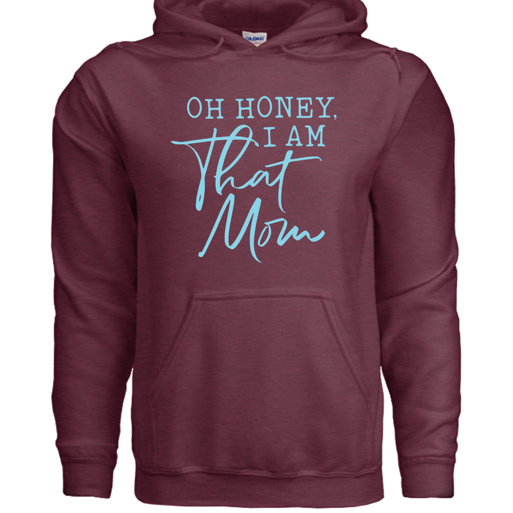 Heather Sport Dark Maroon - G185 - FRONT