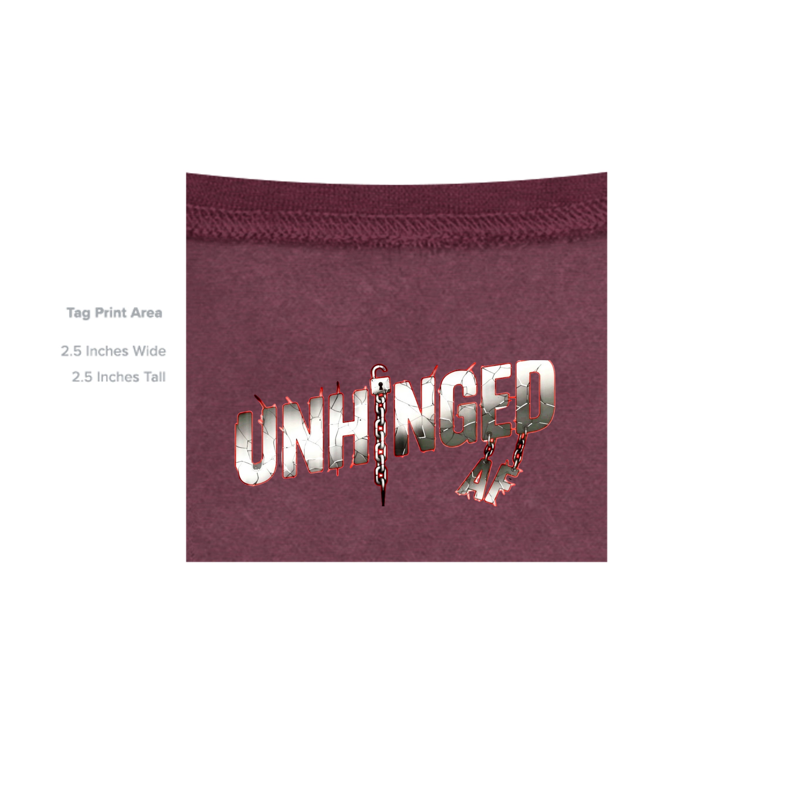 Heather Sport Dark Maroon - G185 - INSIDE_TAG_LINE