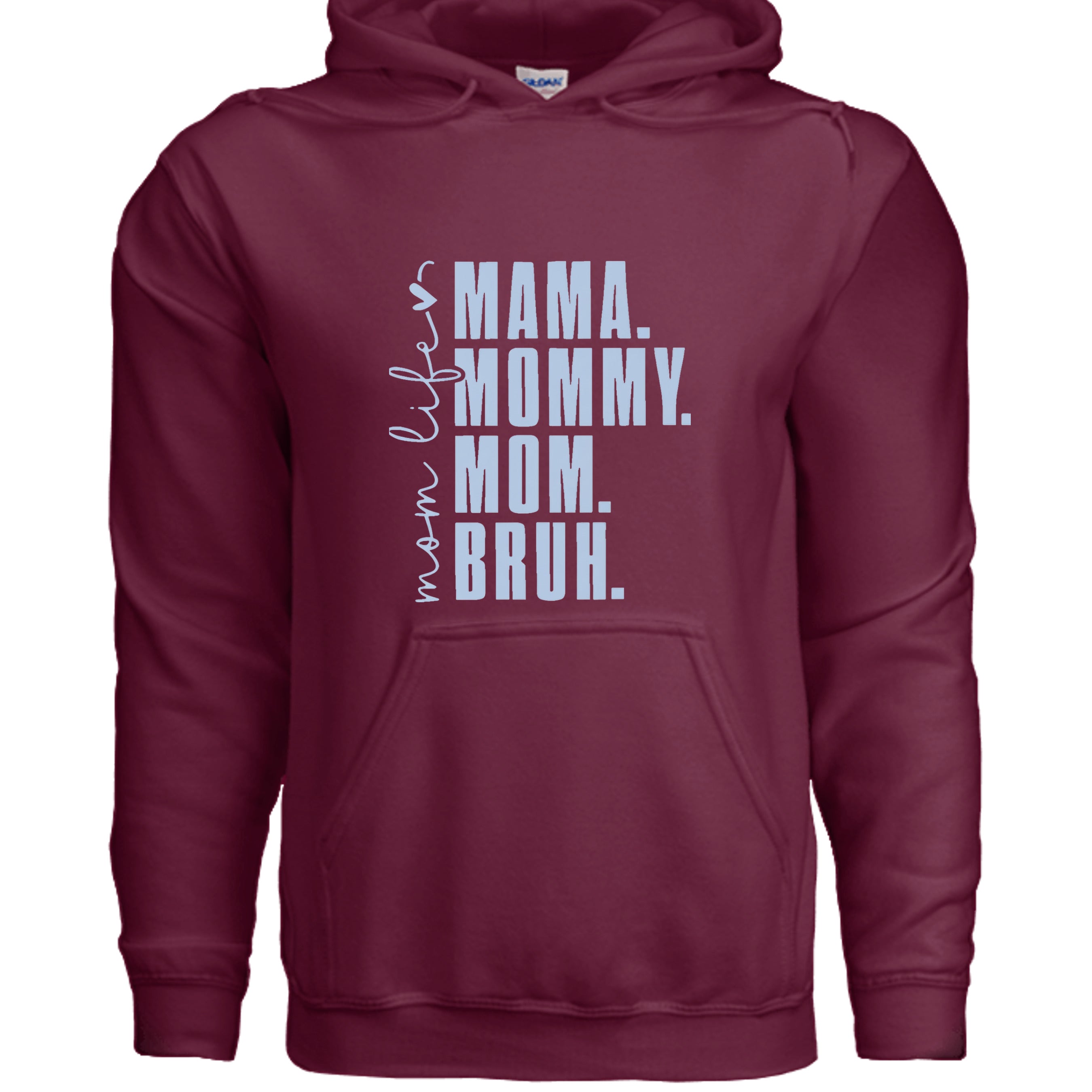 MAROON - G185 - FRONT