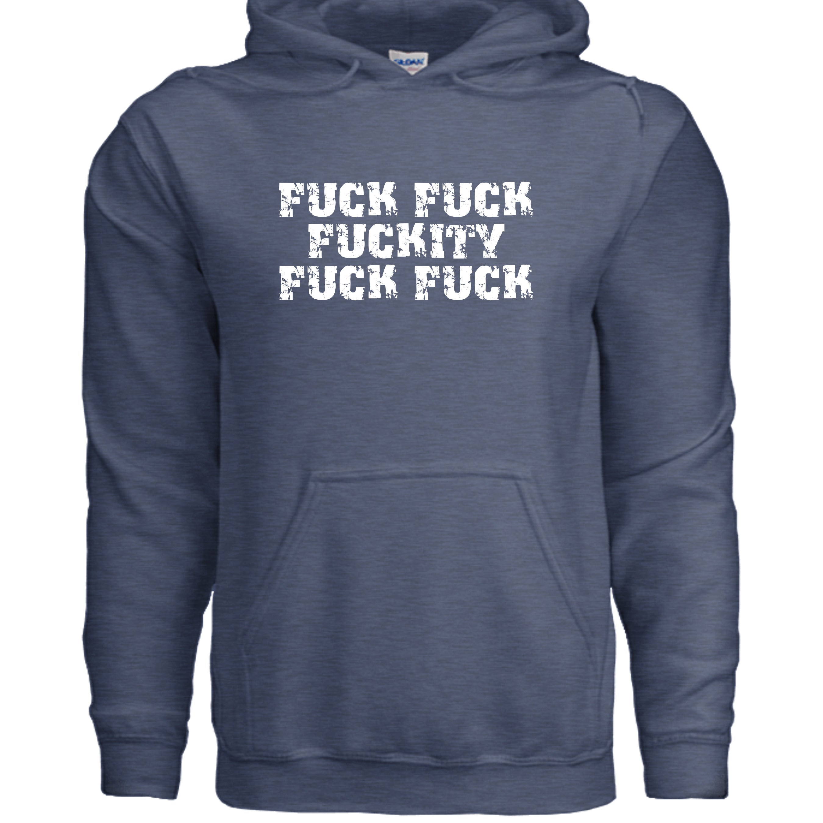 Heather Sport Dark Navy - G185 - FRONT