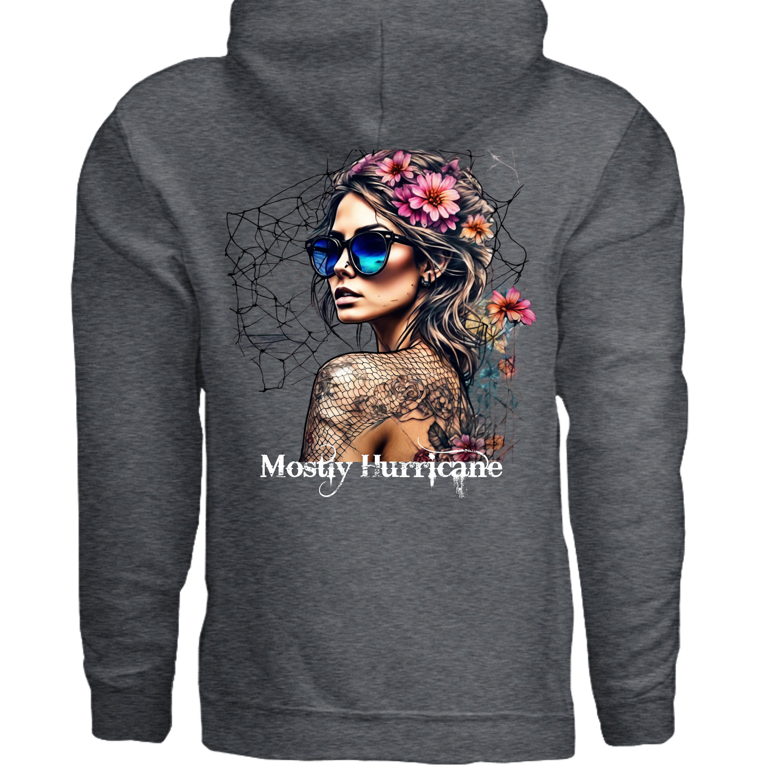DARK HEATHER - G185 - BACK