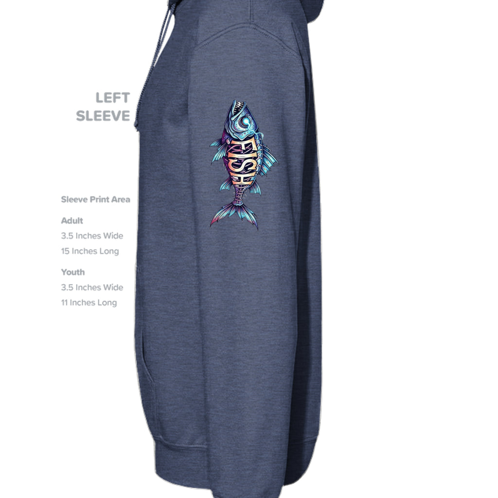 Heather Sport Dark Navy - G185 - SLEEVE_LEFT