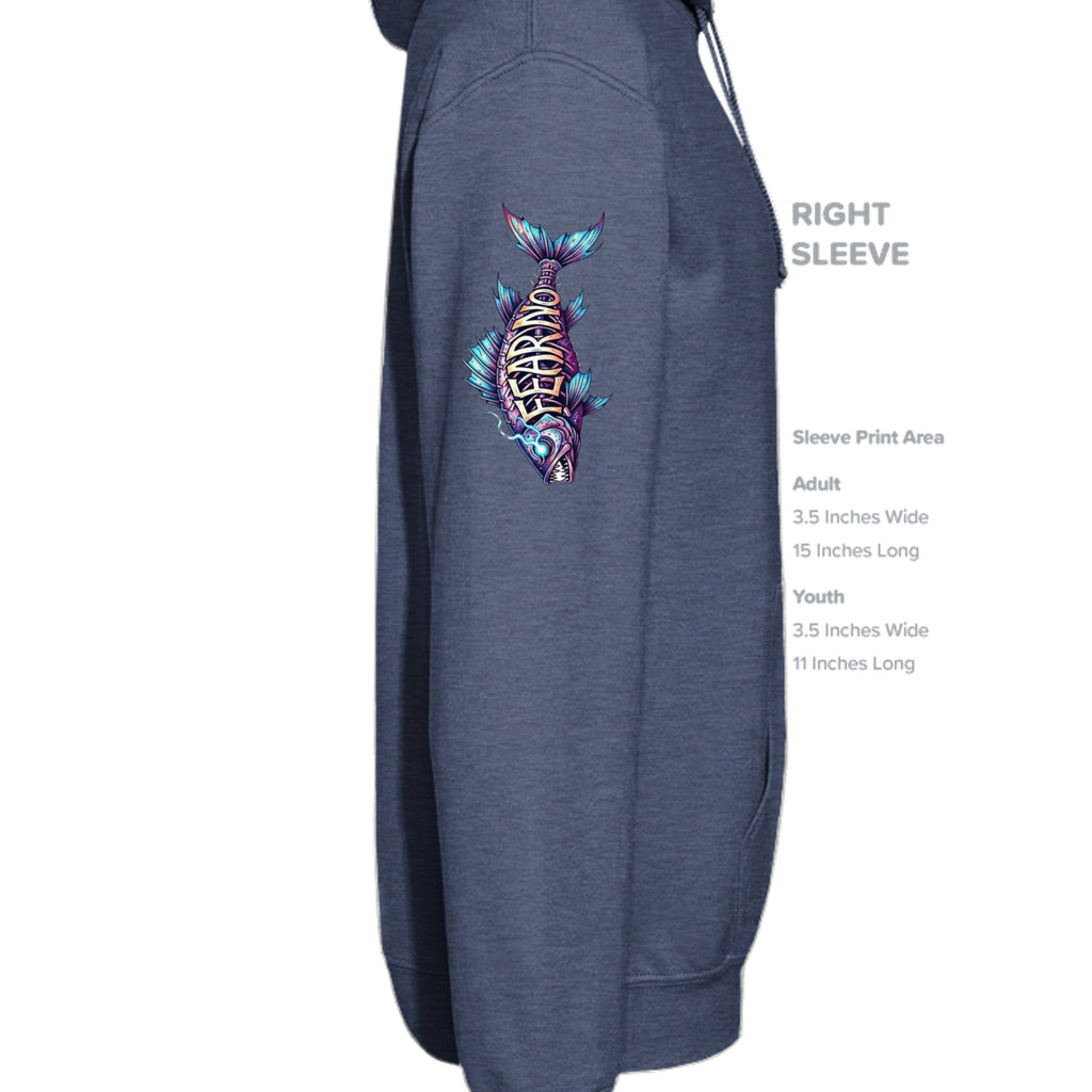 Heather Sport Dark Navy - G185 - SLEEVE_RIGHT