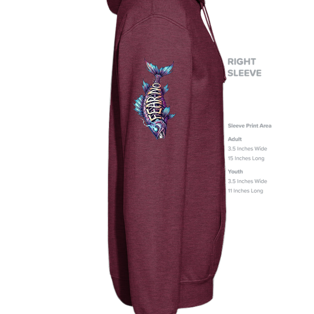Heather Sport Dark Maroon - G185 - SLEEVE_RIGHT
