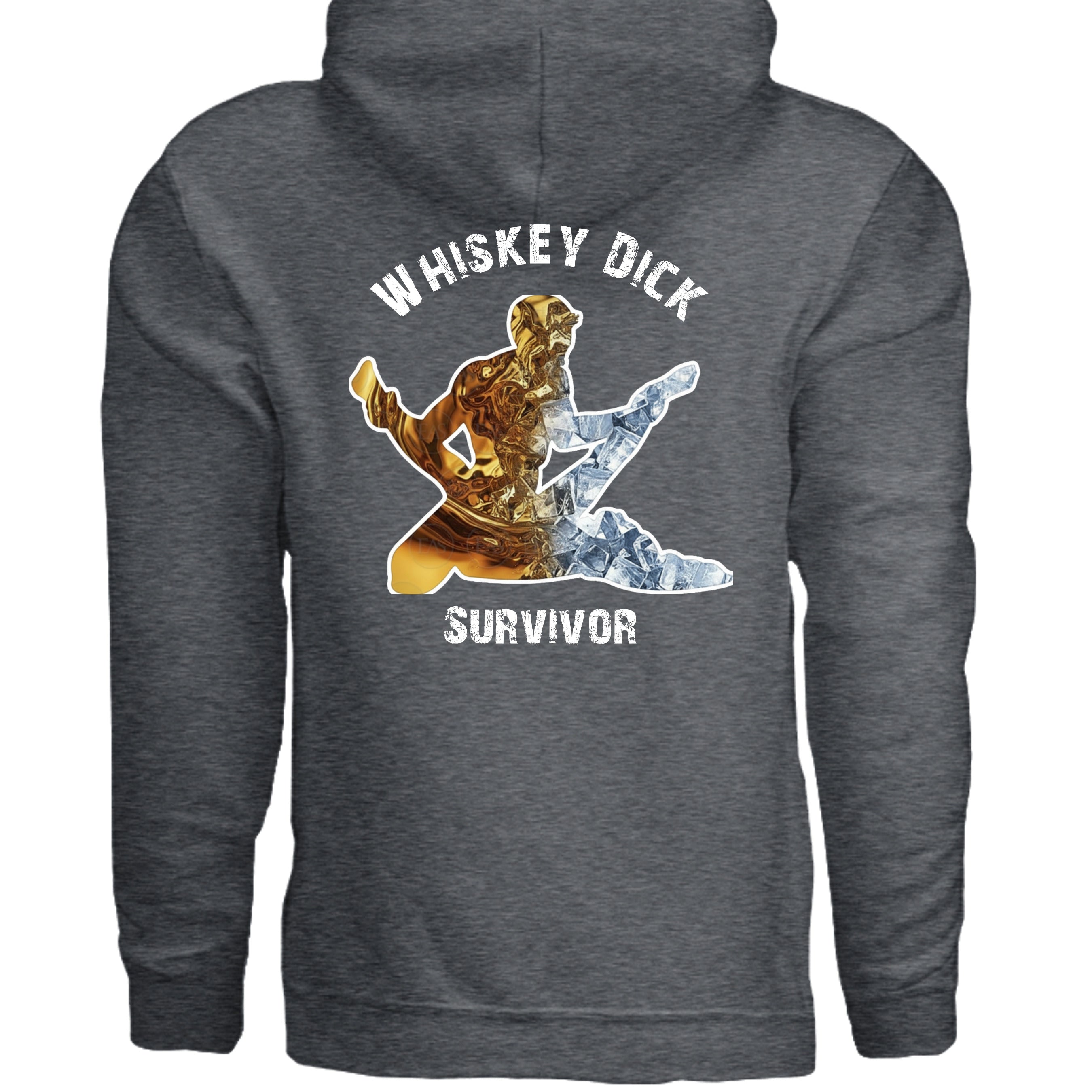 DARK HEATHER - G185 - BACK