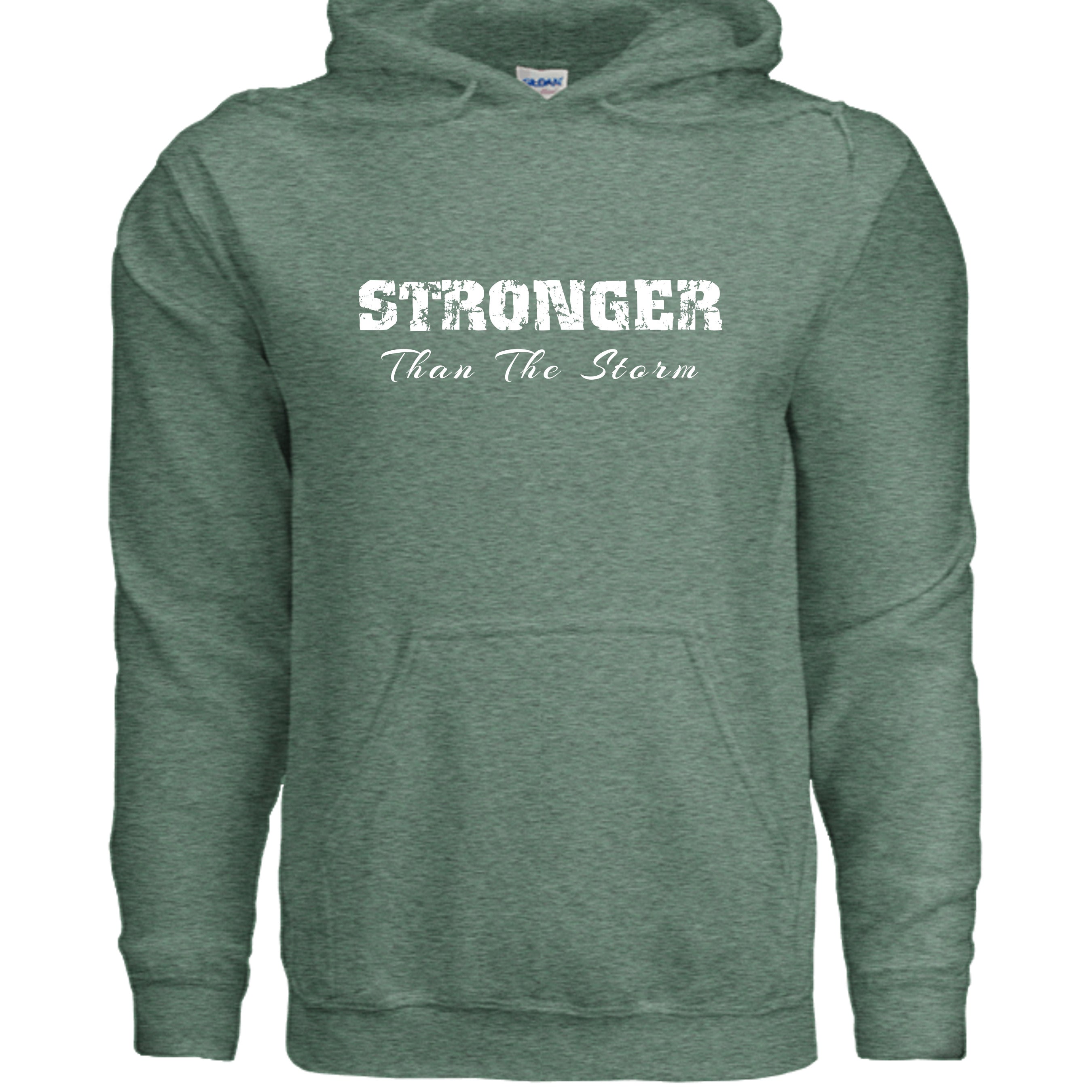 Heather Sport Dark Green - G185 - FRONT