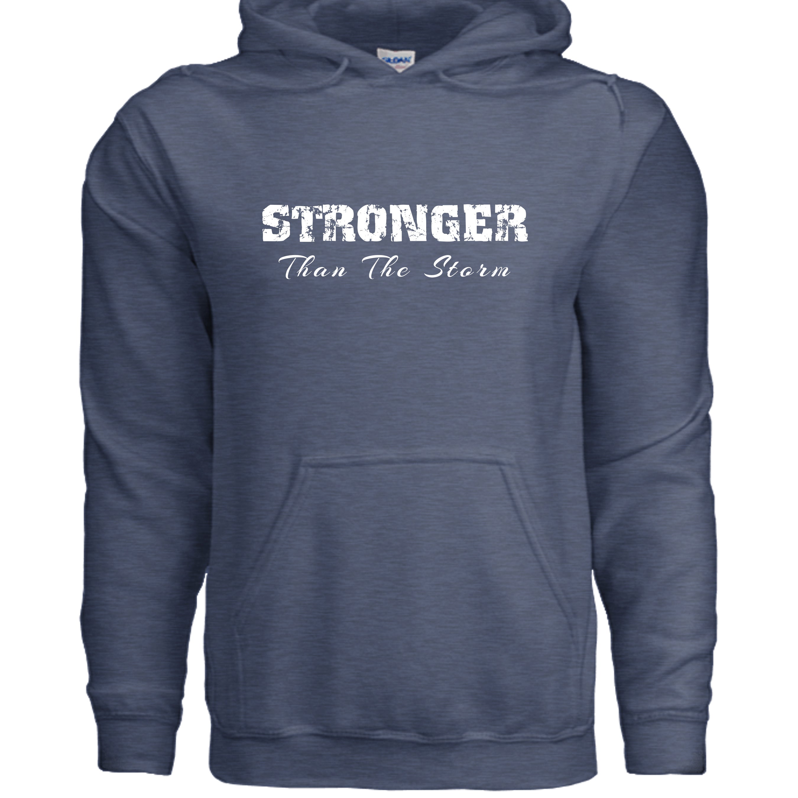 Heather Sport Dark Navy - G185 - FRONT