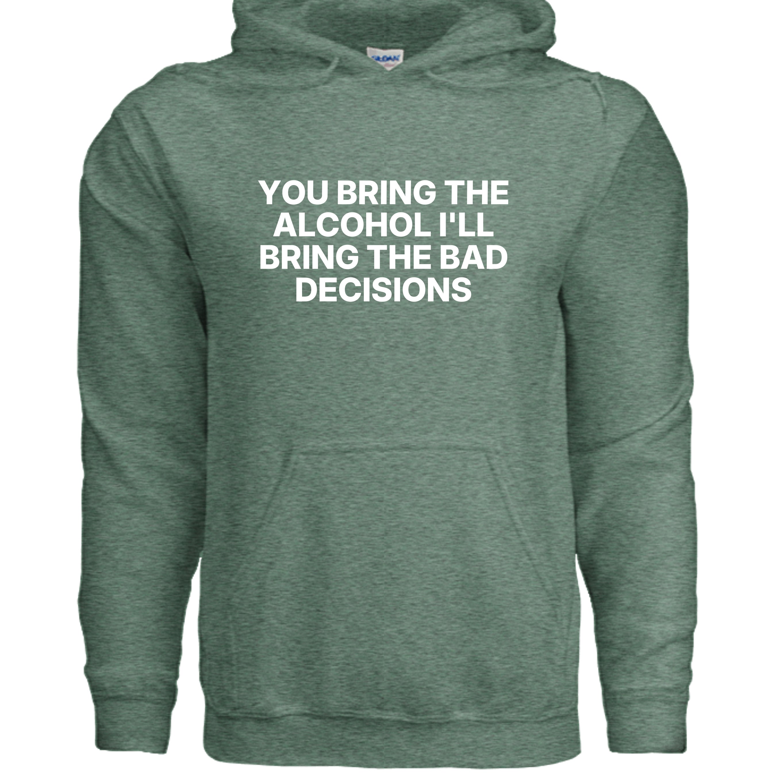 Heather Sport Dark Green - G185 - FRONT
