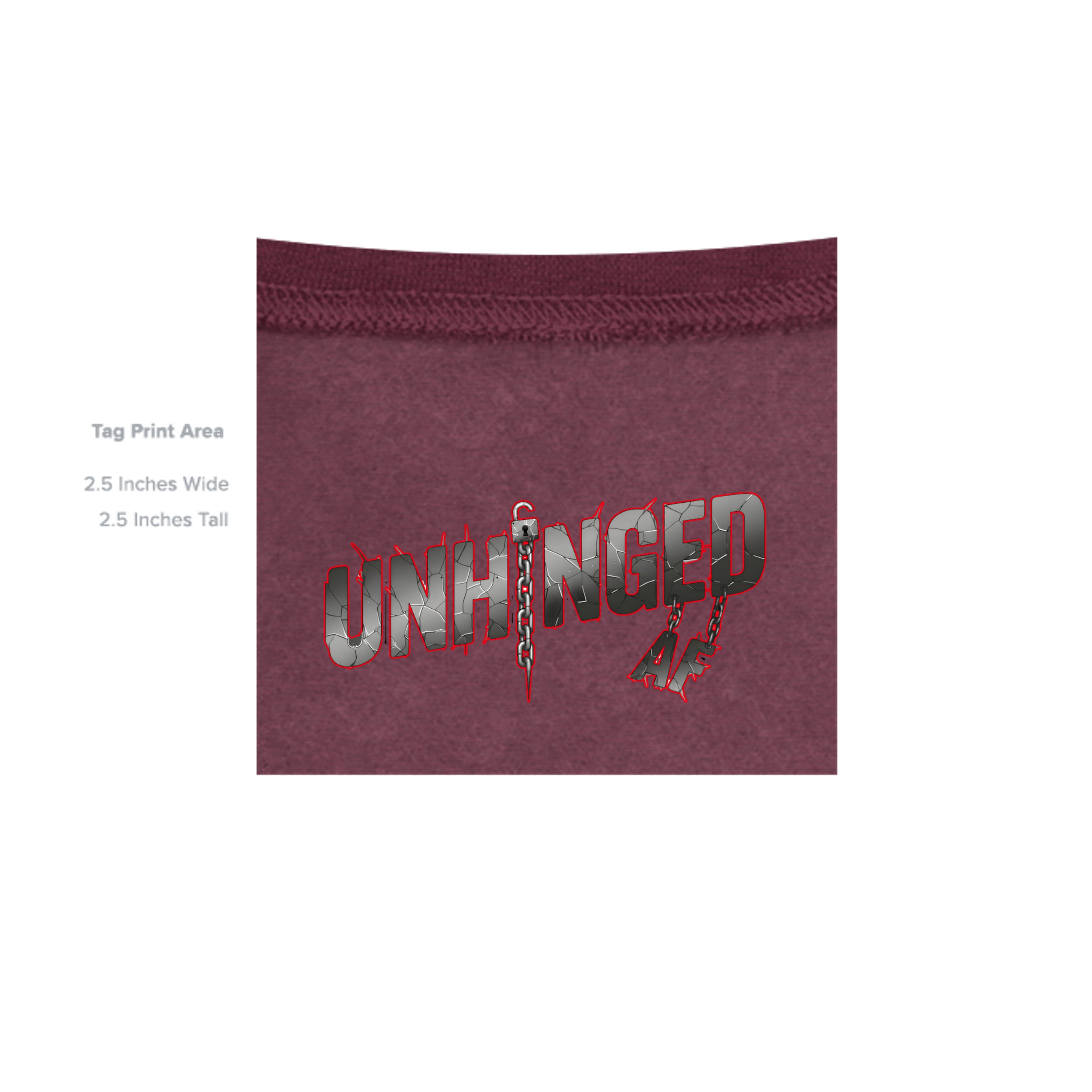 Heather Sport Dark Maroon - G185 - INSIDE_TAG_LINE