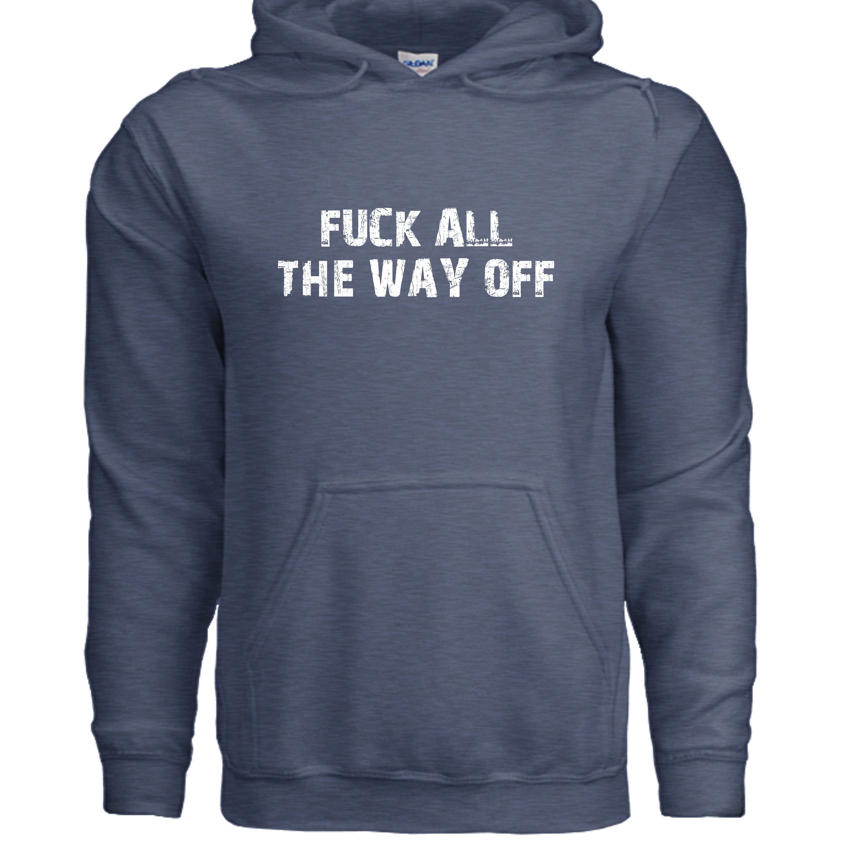 Heather Sport Dark Navy - G185 - FRONT