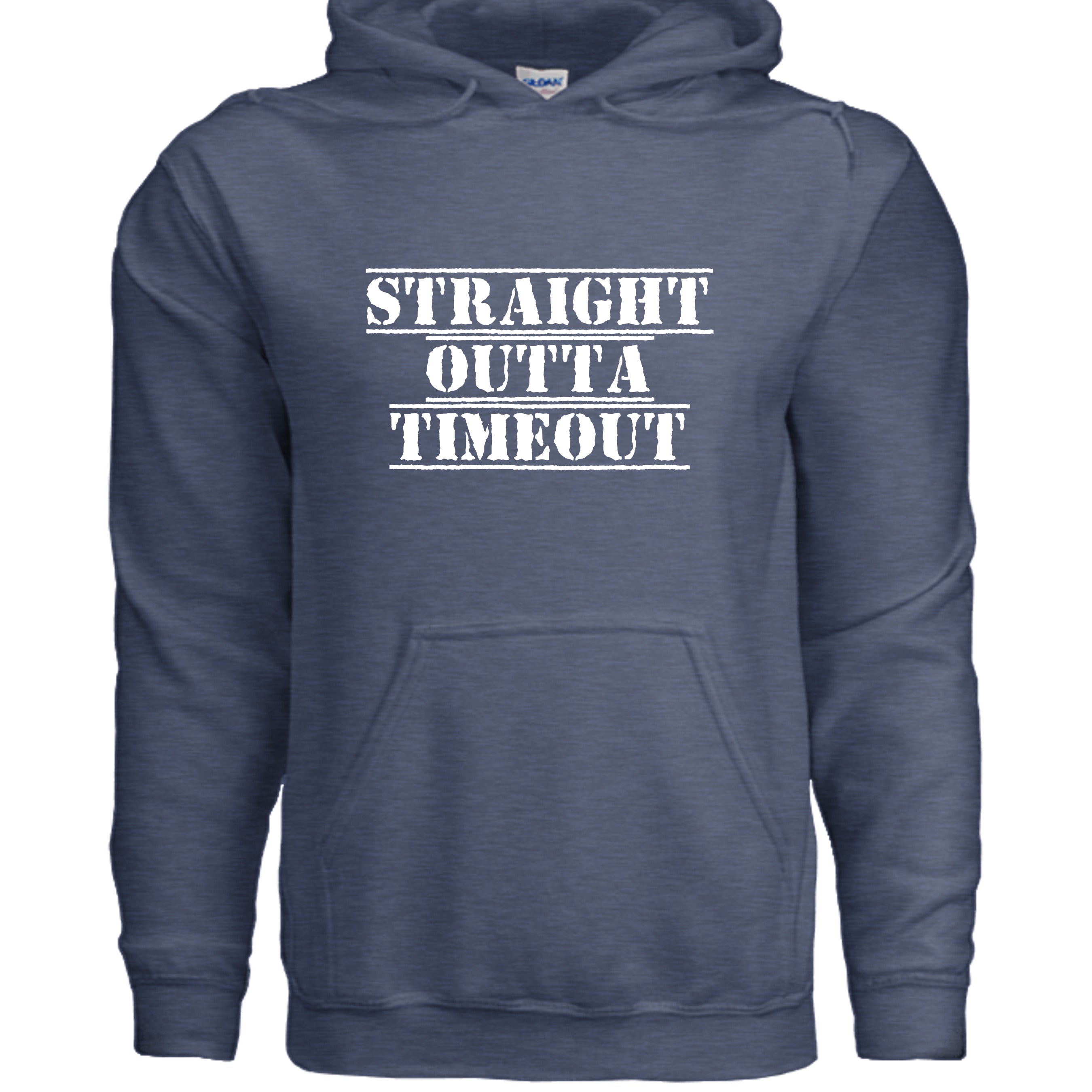 Heather Sport Dark Navy - G185 - FRONT