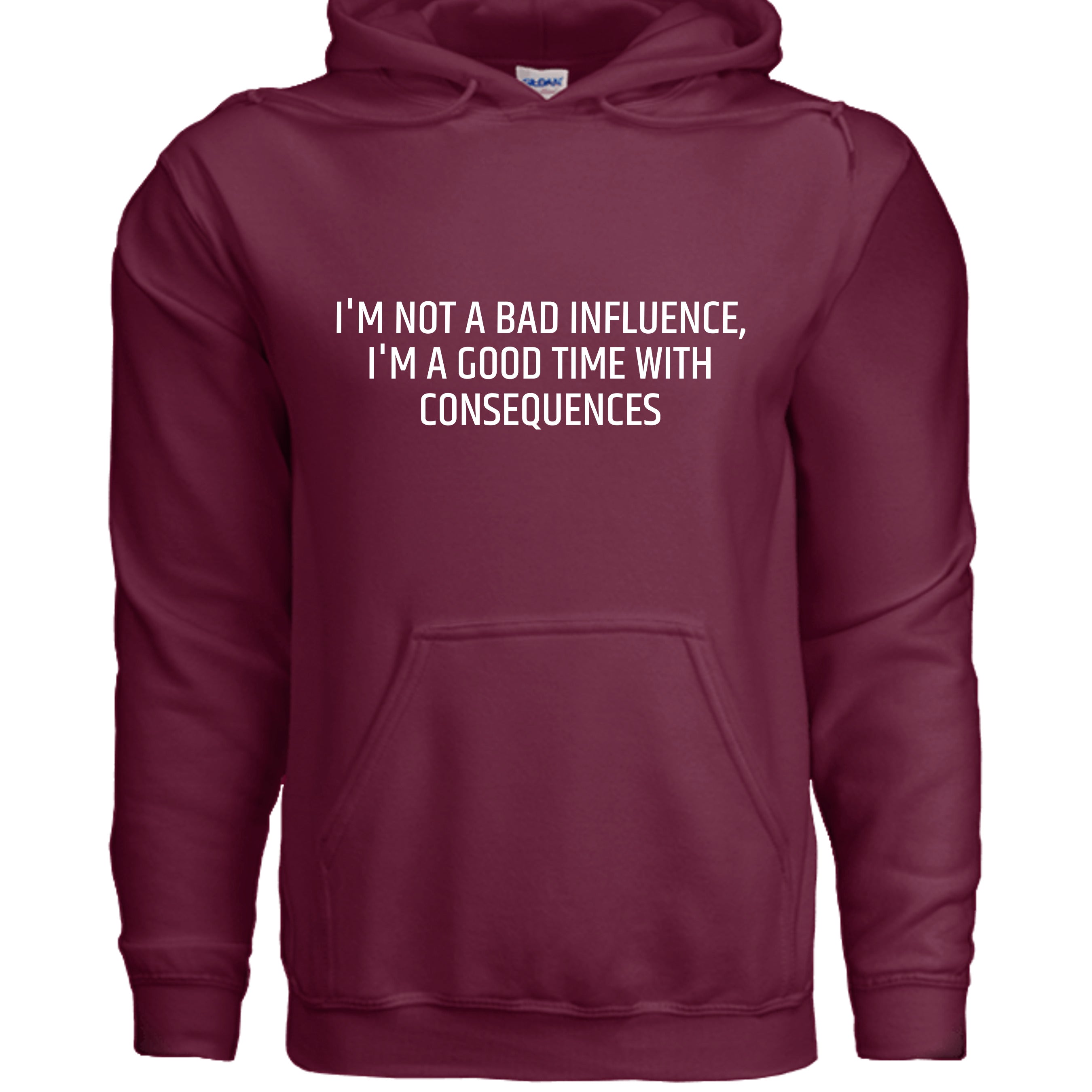 MAROON - G185 - FRONT