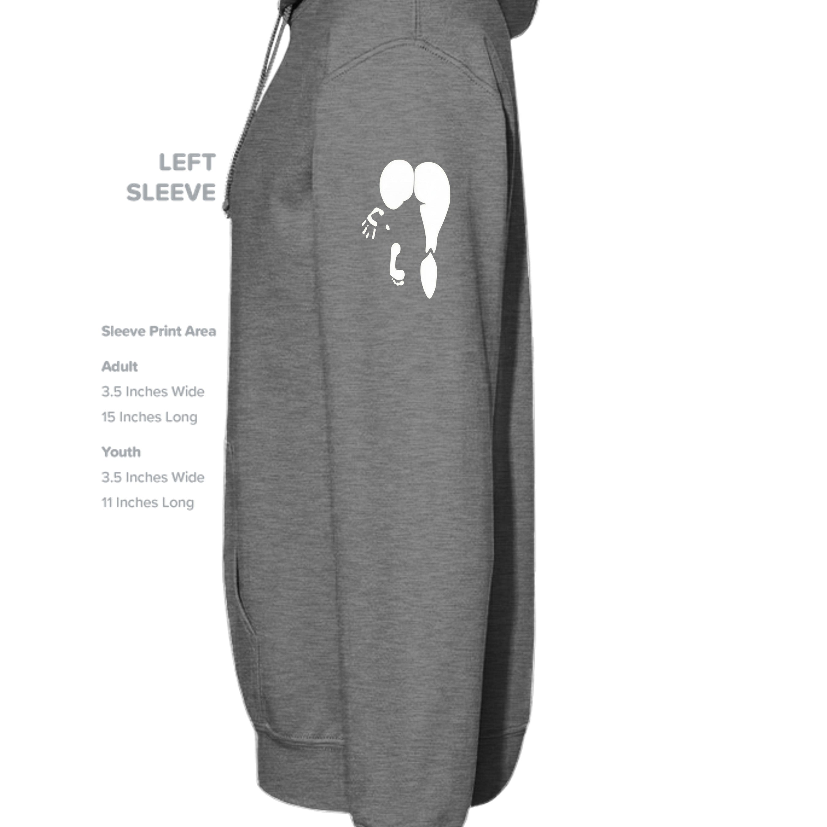 GRAPHITE HEATHER - G185 - SLEEVE_LEFT
