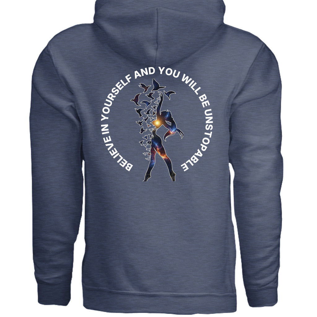Heather Sport Dark Navy - G185 - BACK