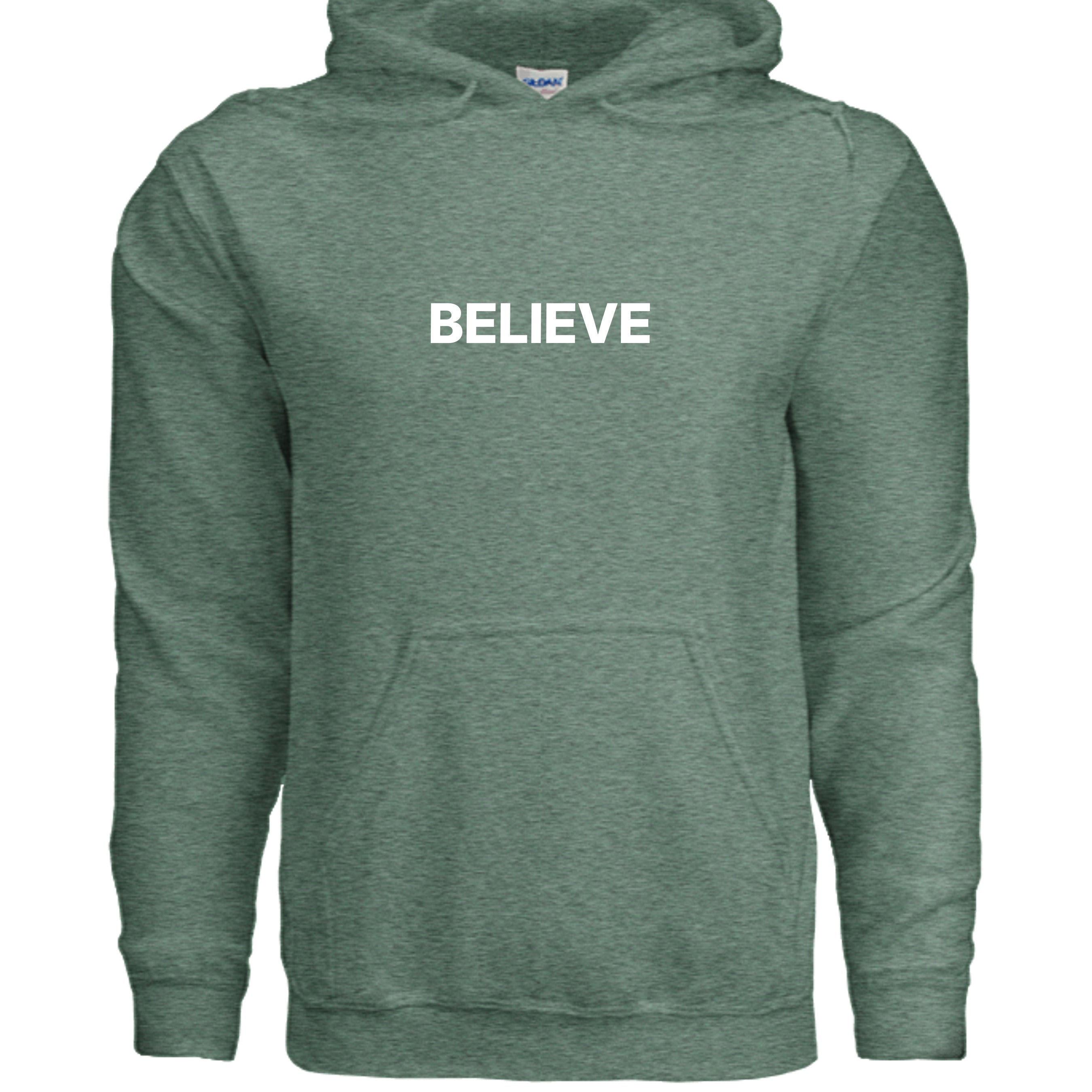 Heather Sport Dark Green - G185 - FRONT