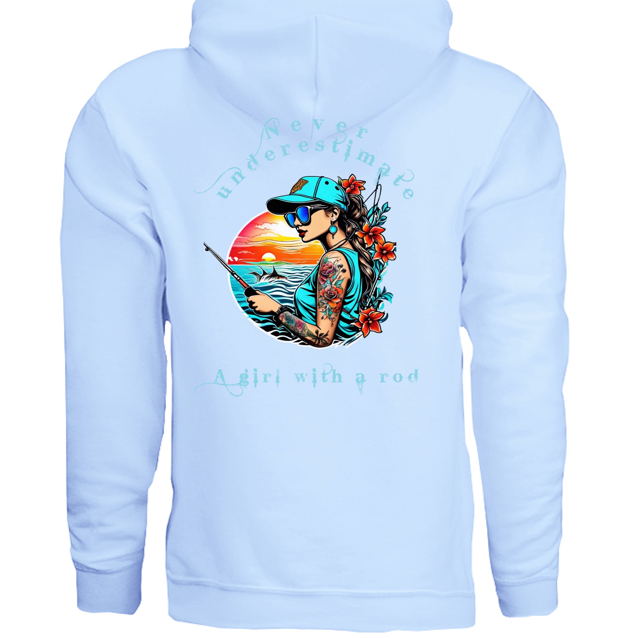 LIGHT BLUE - G185 - BACK