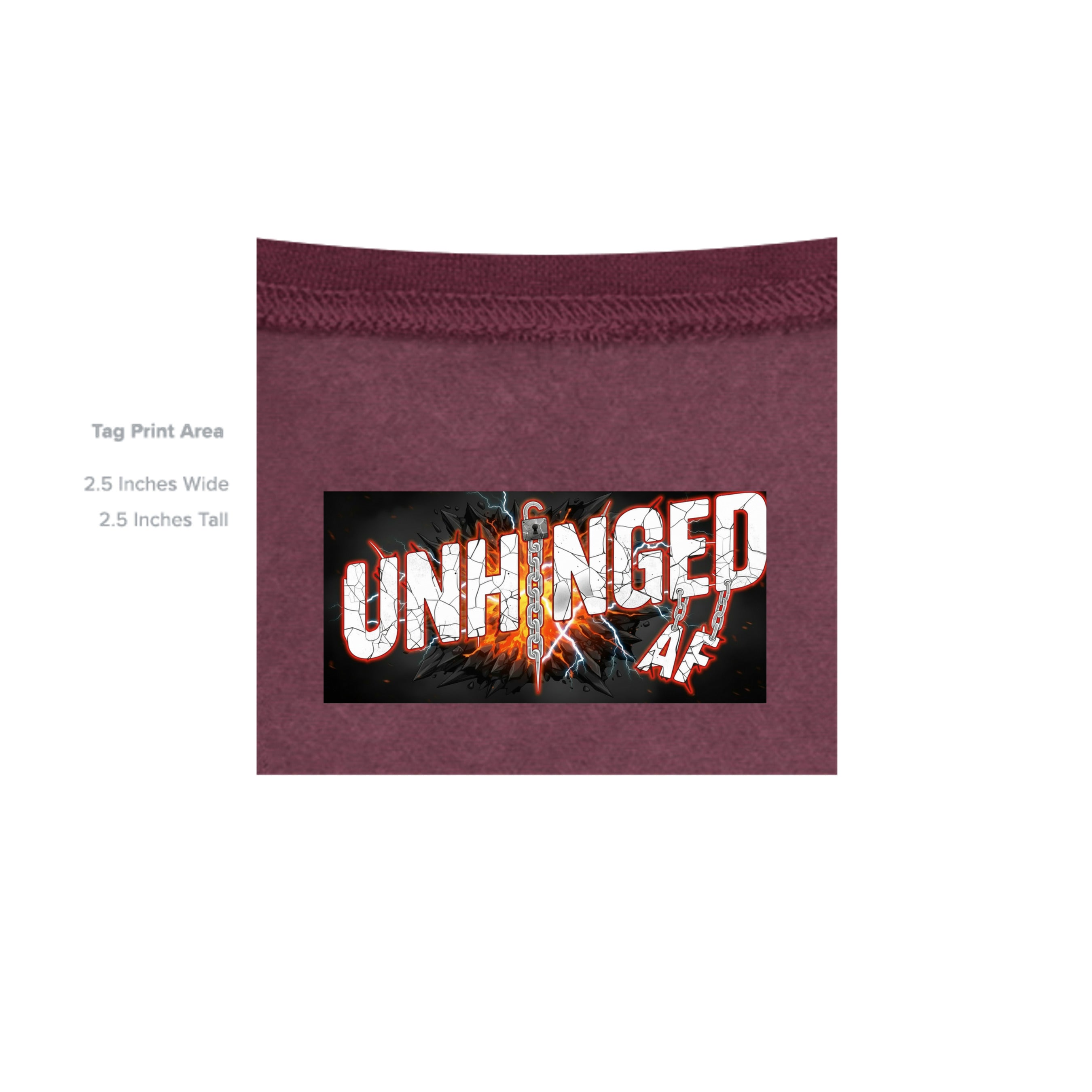Heather Sport Dark Maroon - G185 - INSIDE_TAG_LINE