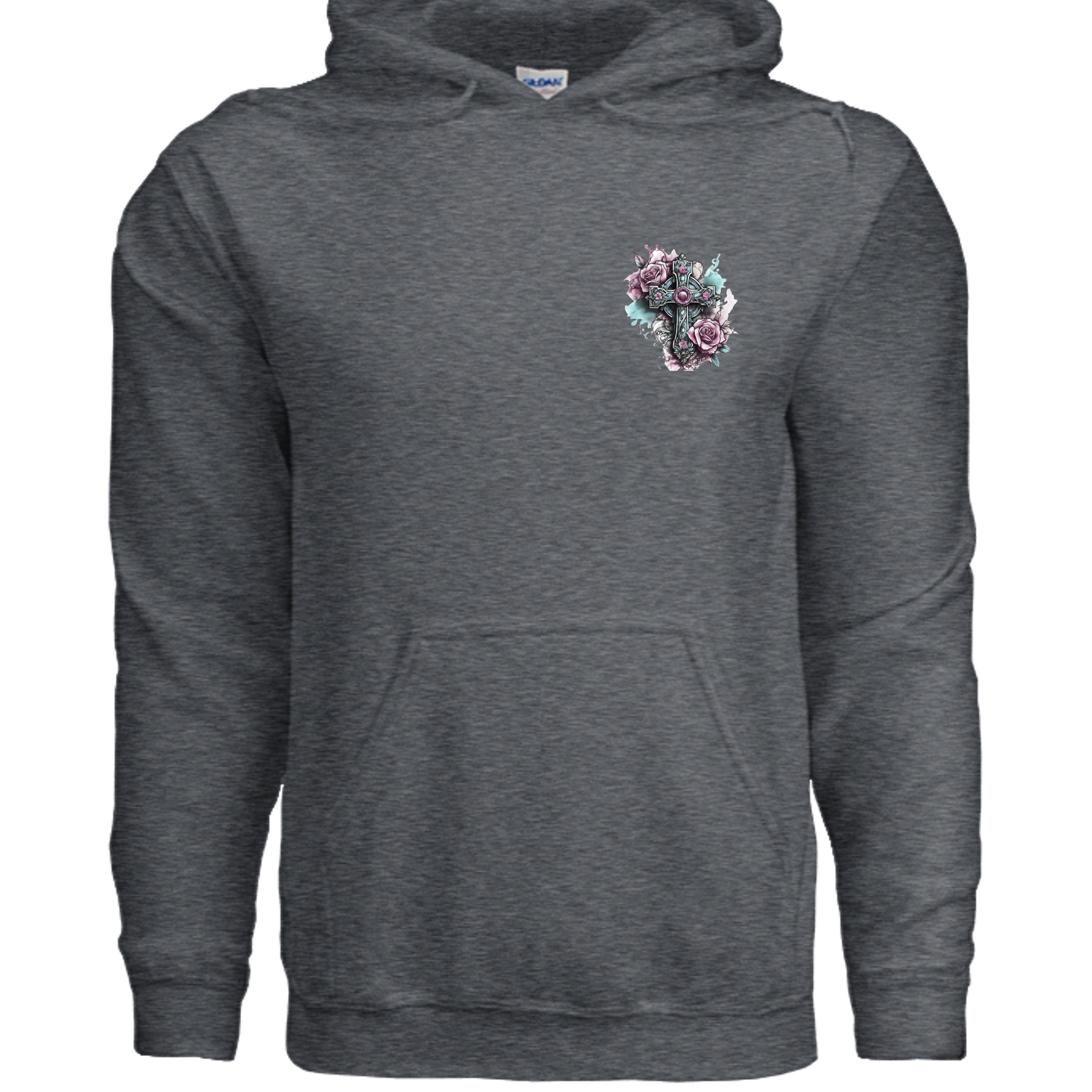 DARK HEATHER - G185 - FRONT