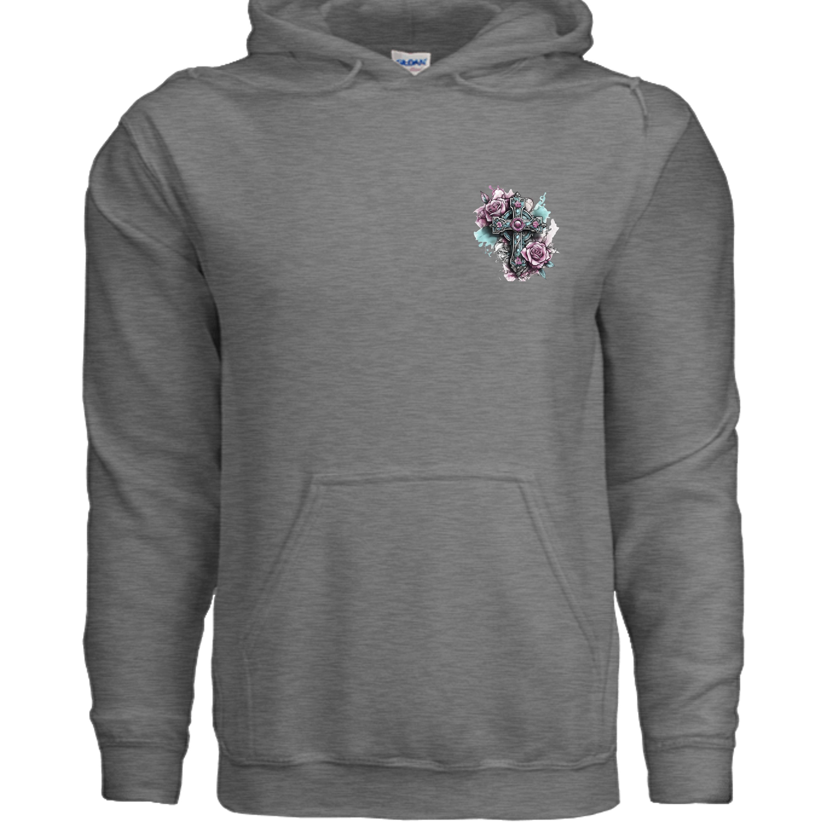GRAPHITE HEATHER - G185 - FRONT
