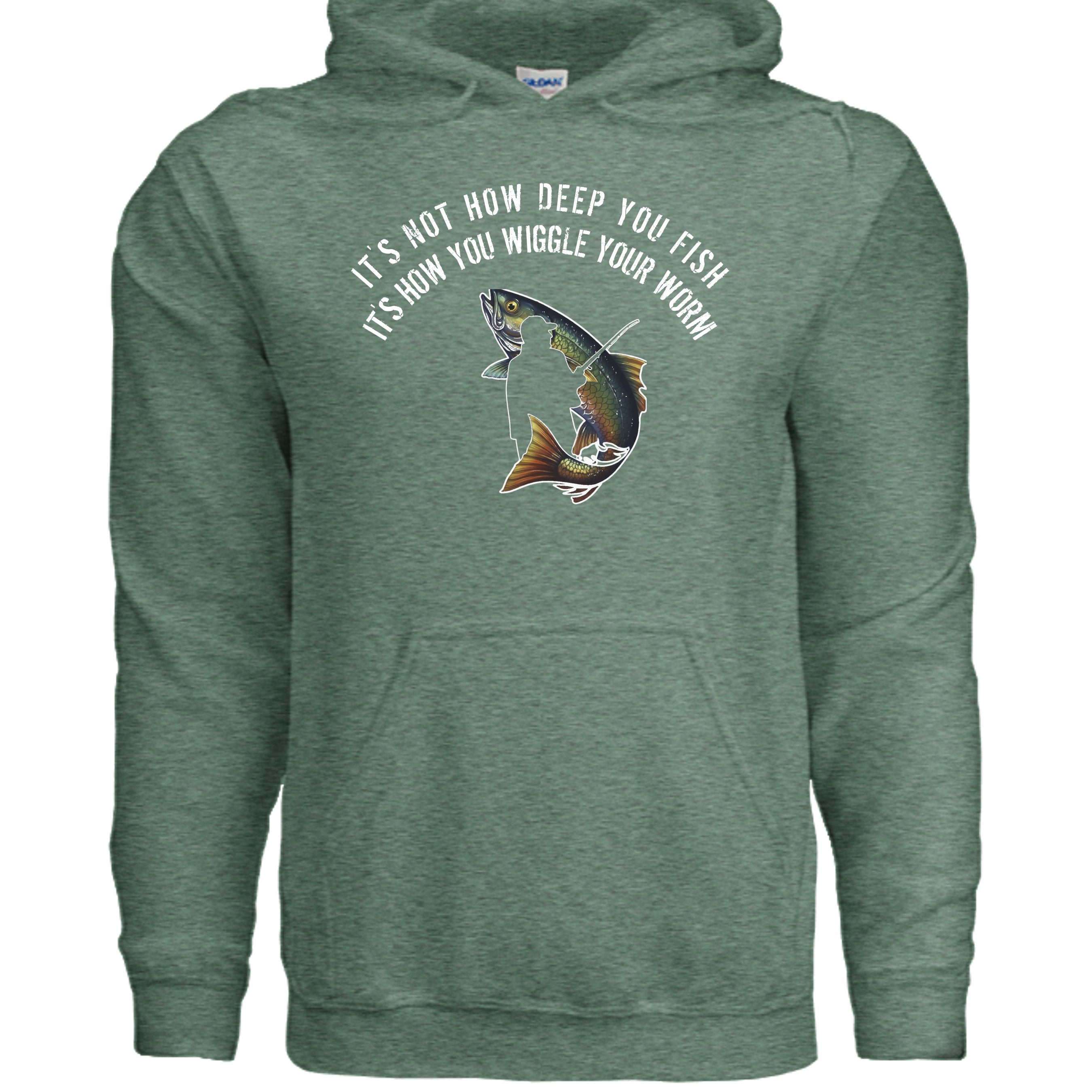 Heather Sport Dark Green - G185 - FRONT