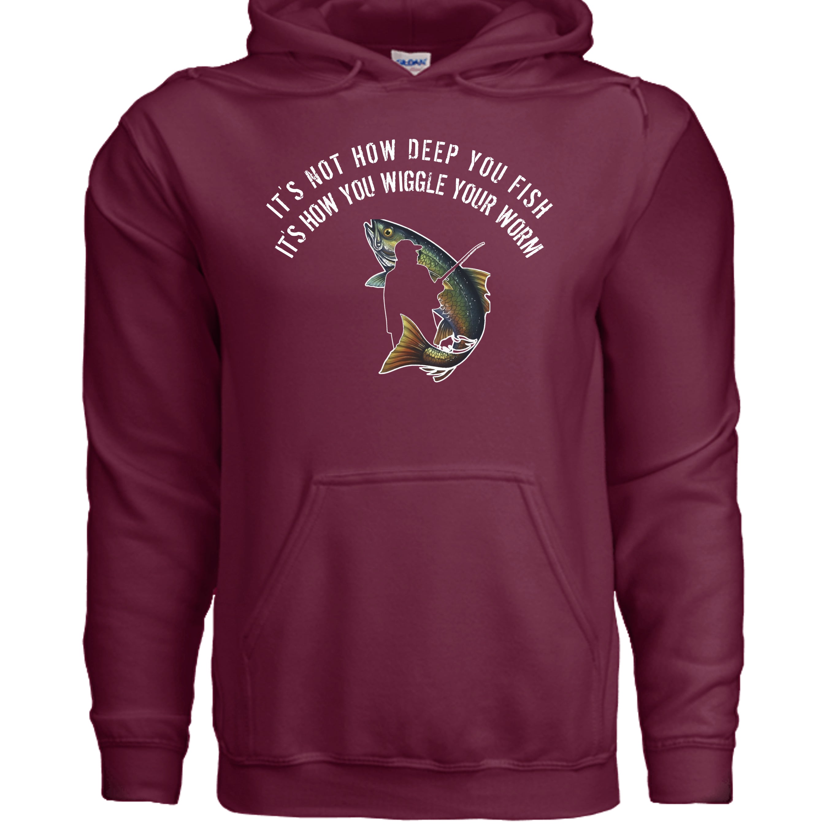 MAROON - G185 - FRONT