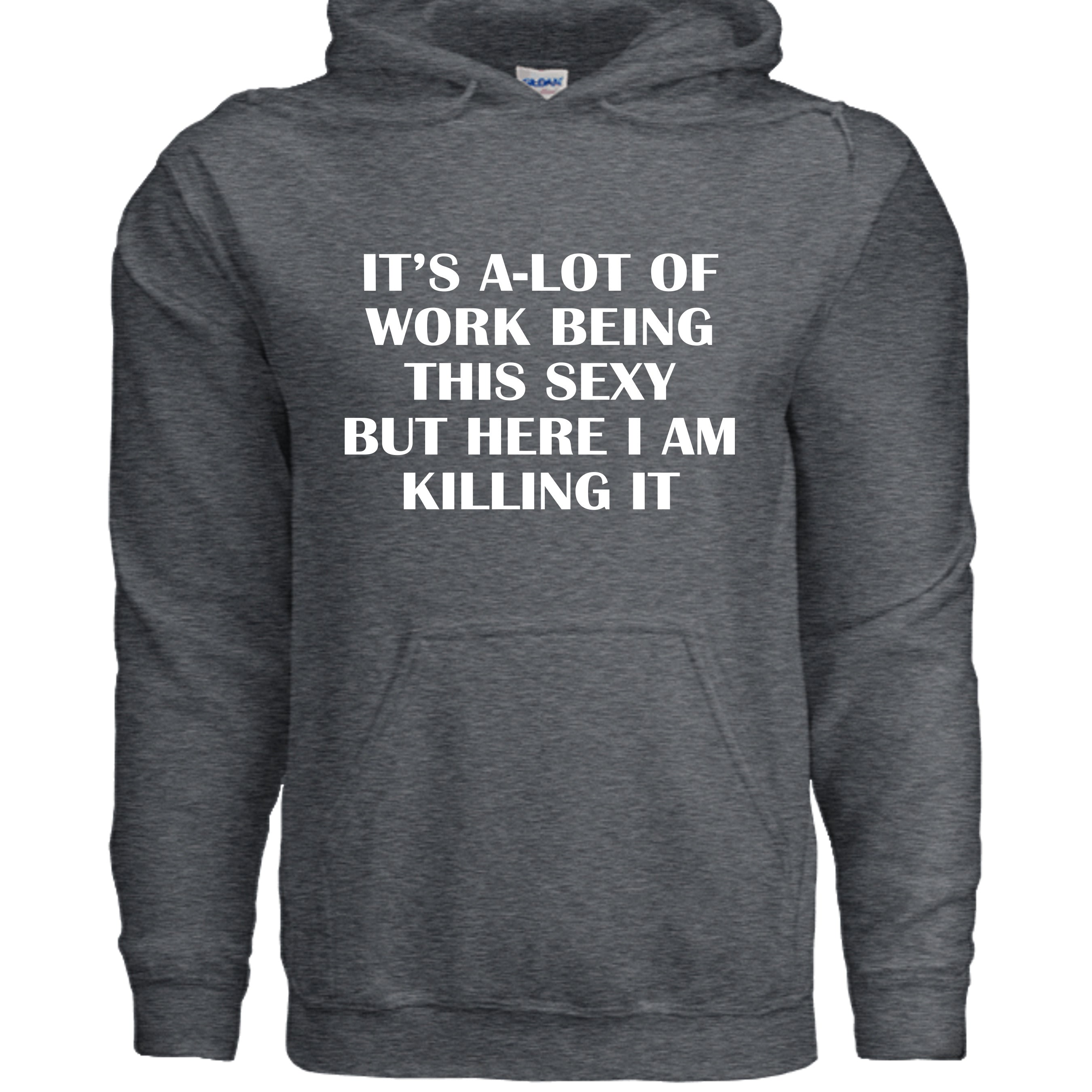 DARK HEATHER - G185 - FRONT