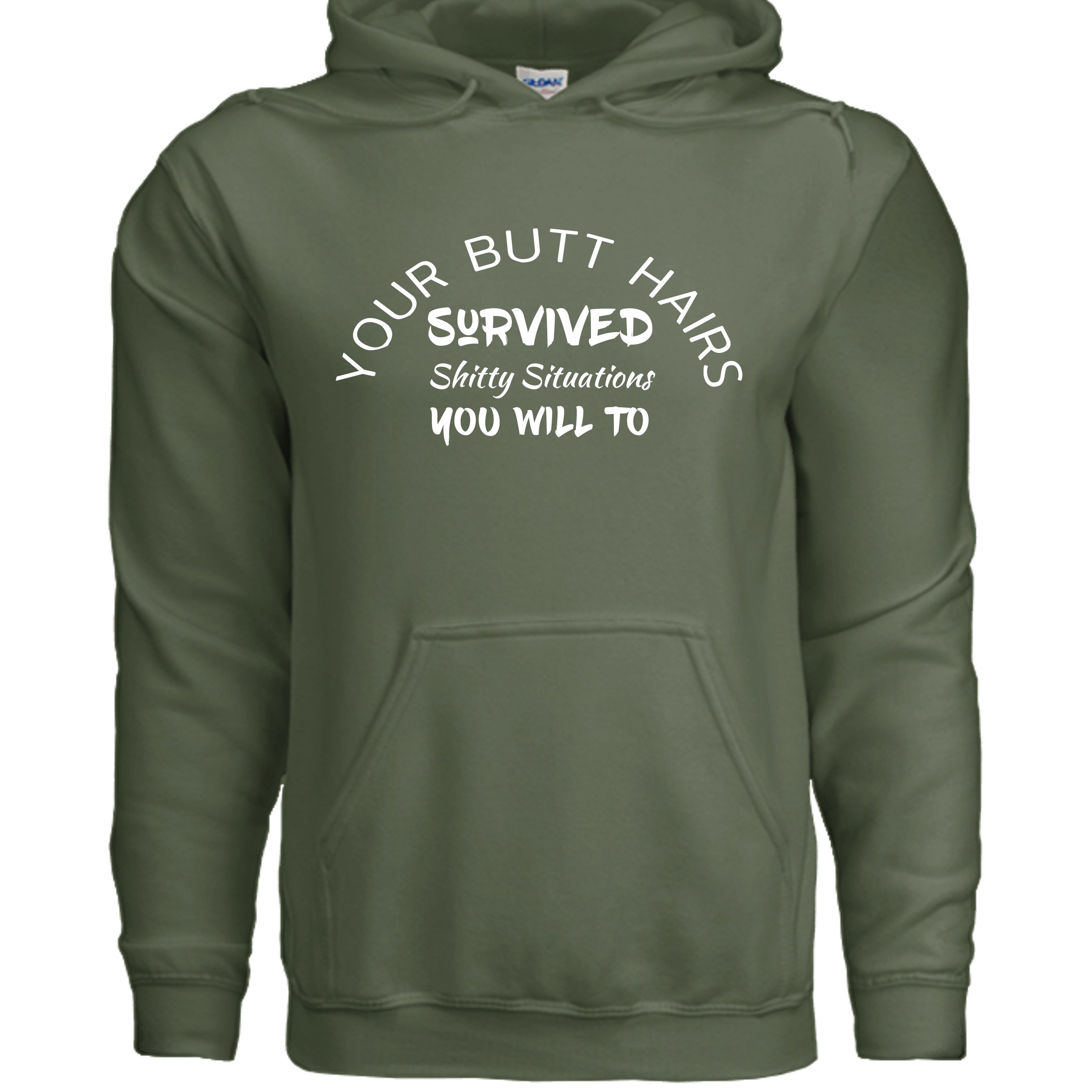 MILITARY GREEN - G185 - FRONT