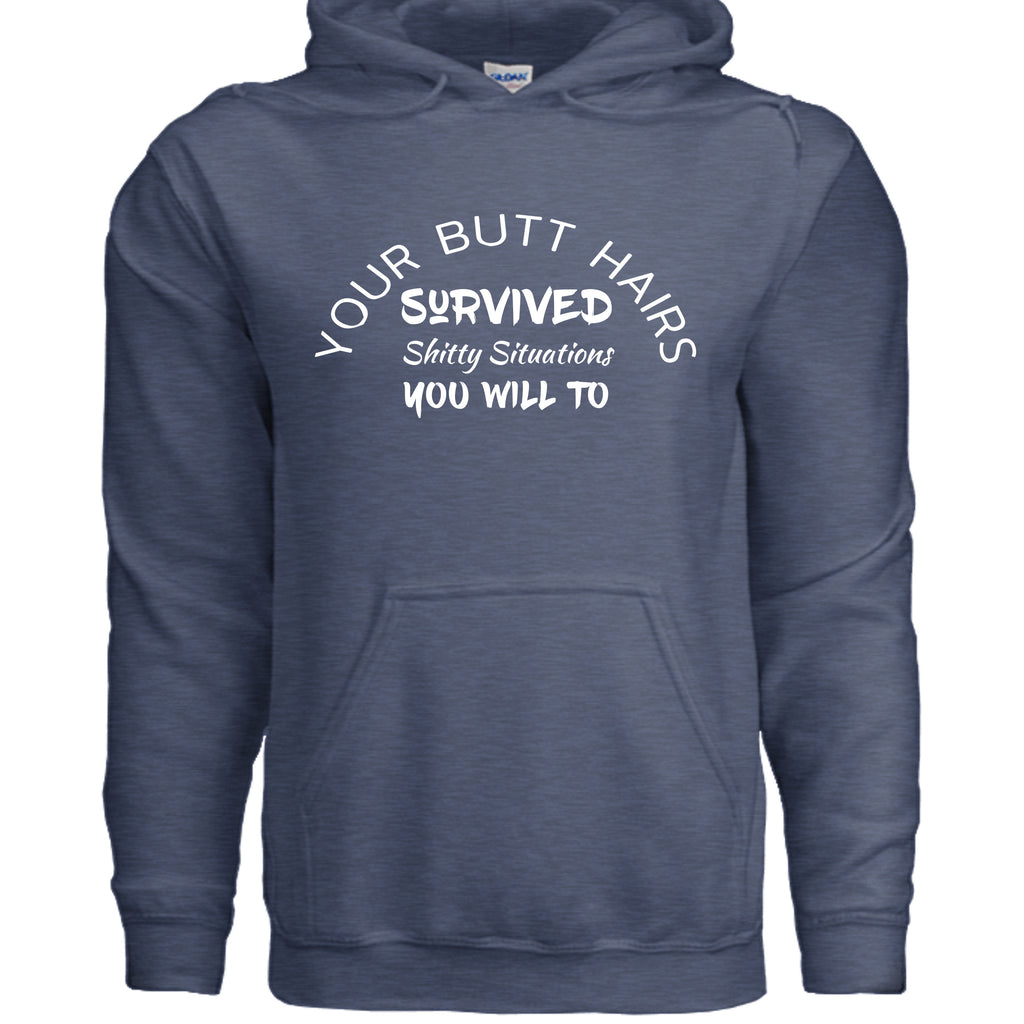 Heather Sport Dark Navy - G185 - FRONT