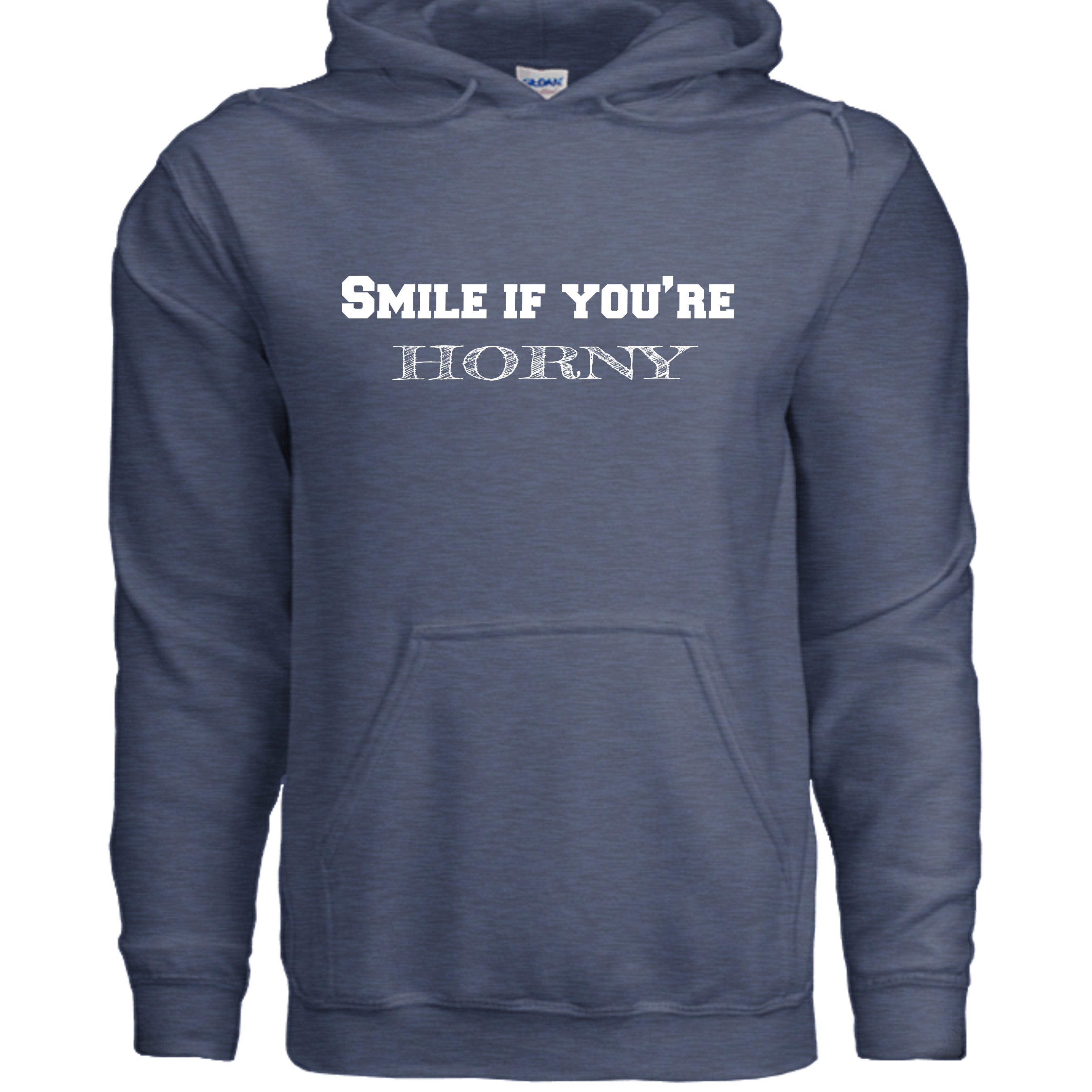 Heather Sport Dark Navy - G185 - FRONT