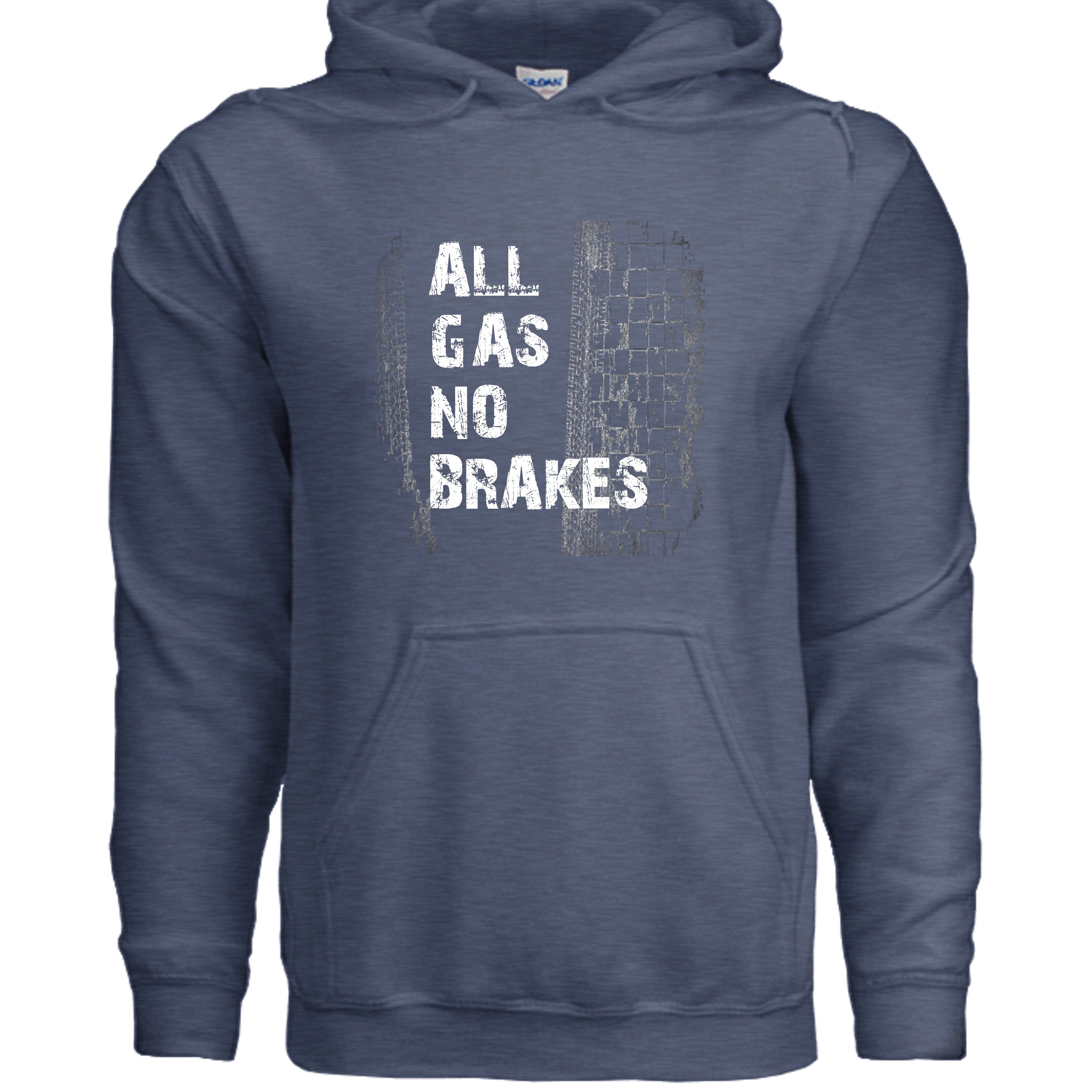 Heather Sport Dark Navy - G185 - FRONT