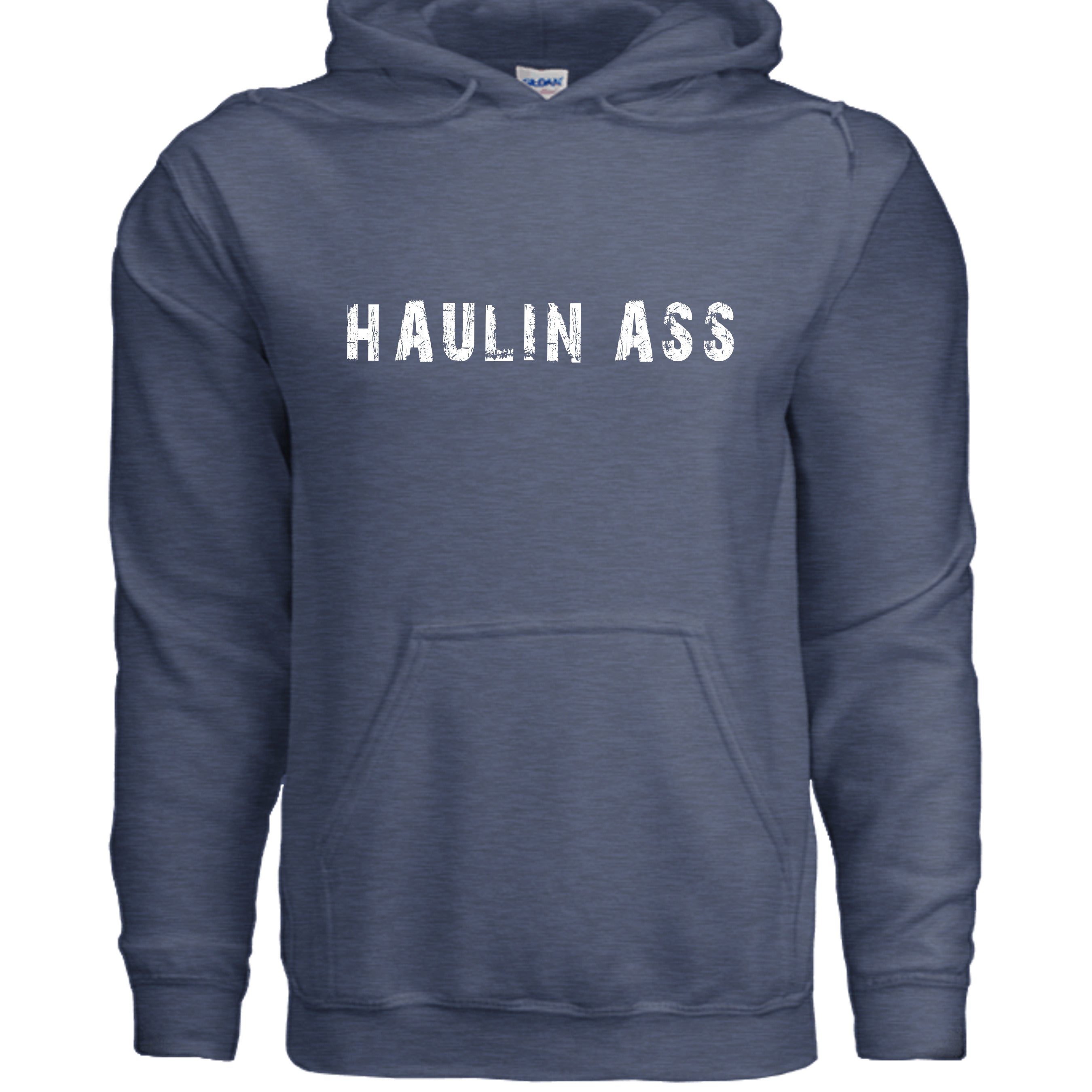 Heather Sport Dark Navy - G185 - FRONT