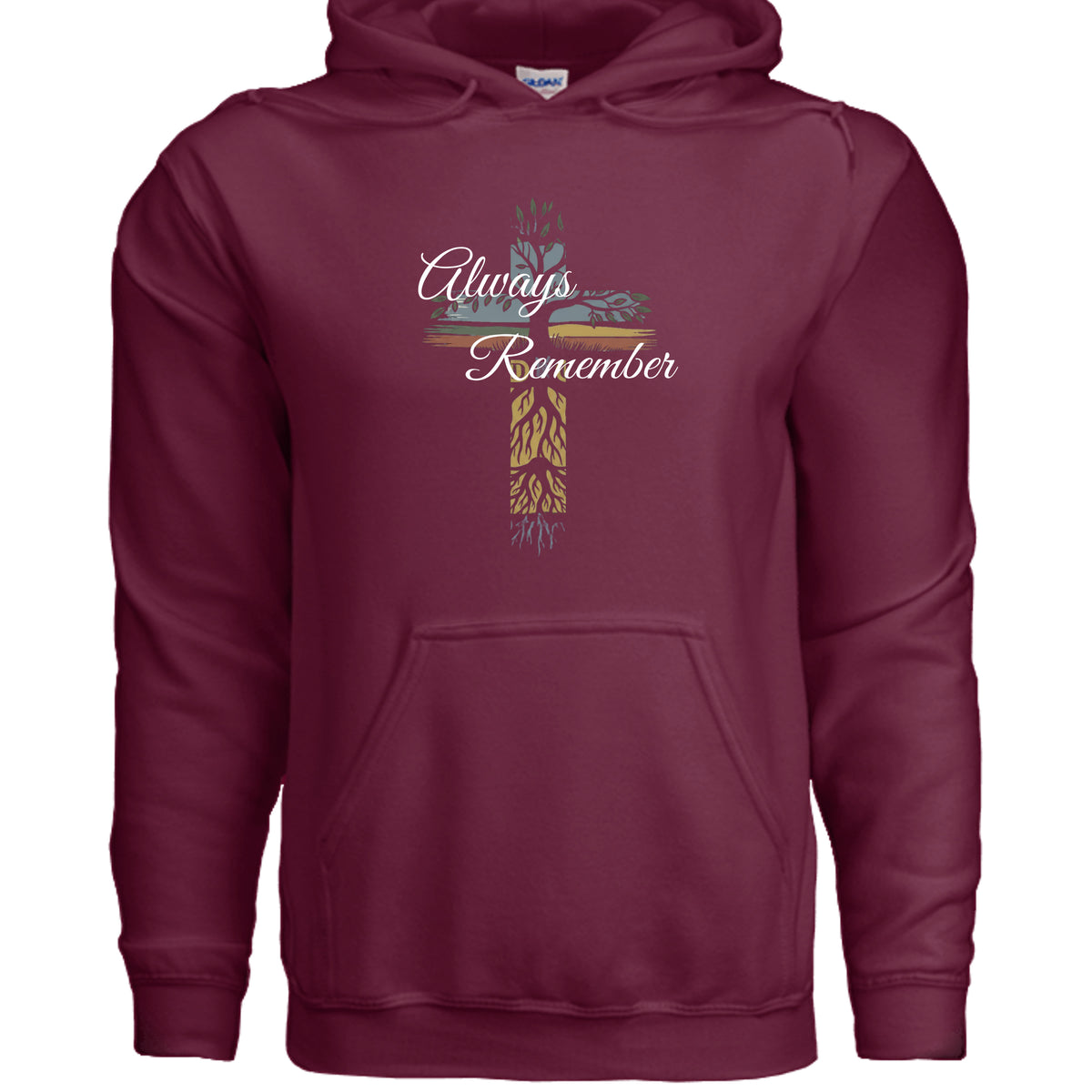 MAROON - G185 - FRONT