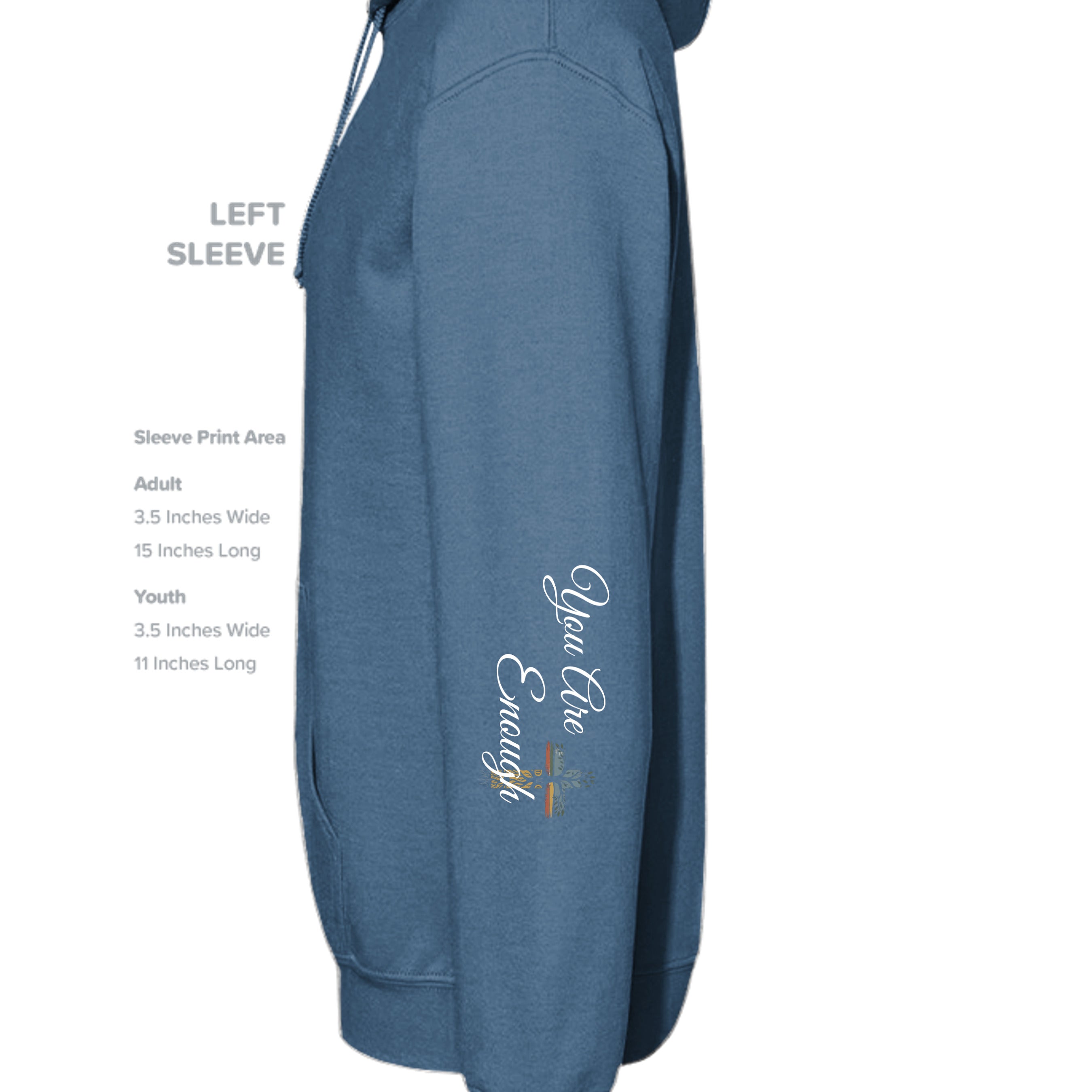 INDIGO BLUE - G185 - SLEEVE_LEFT