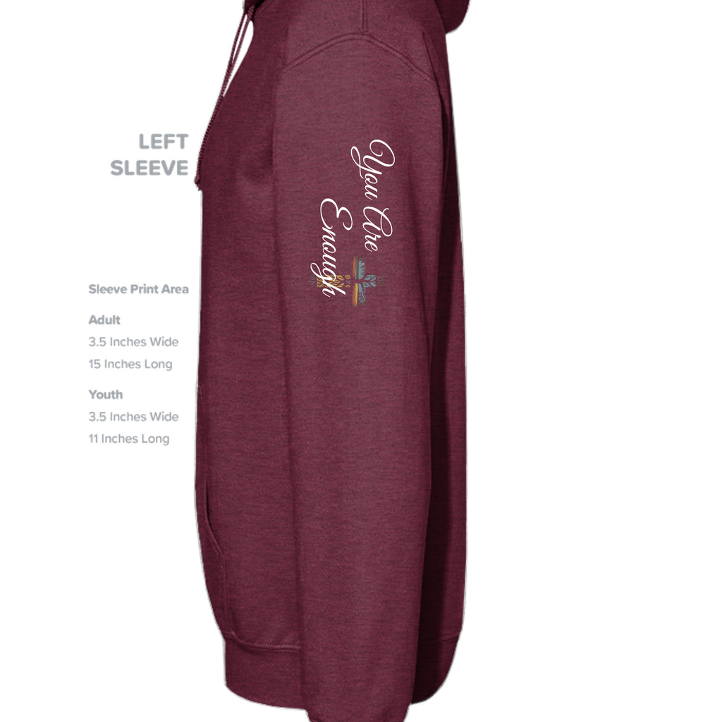 Heather Sport Dark Maroon - G185 - SLEEVE_LEFT