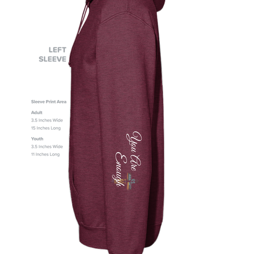 Heather Sport Dark Maroon - G185 - SLEEVE_LEFT