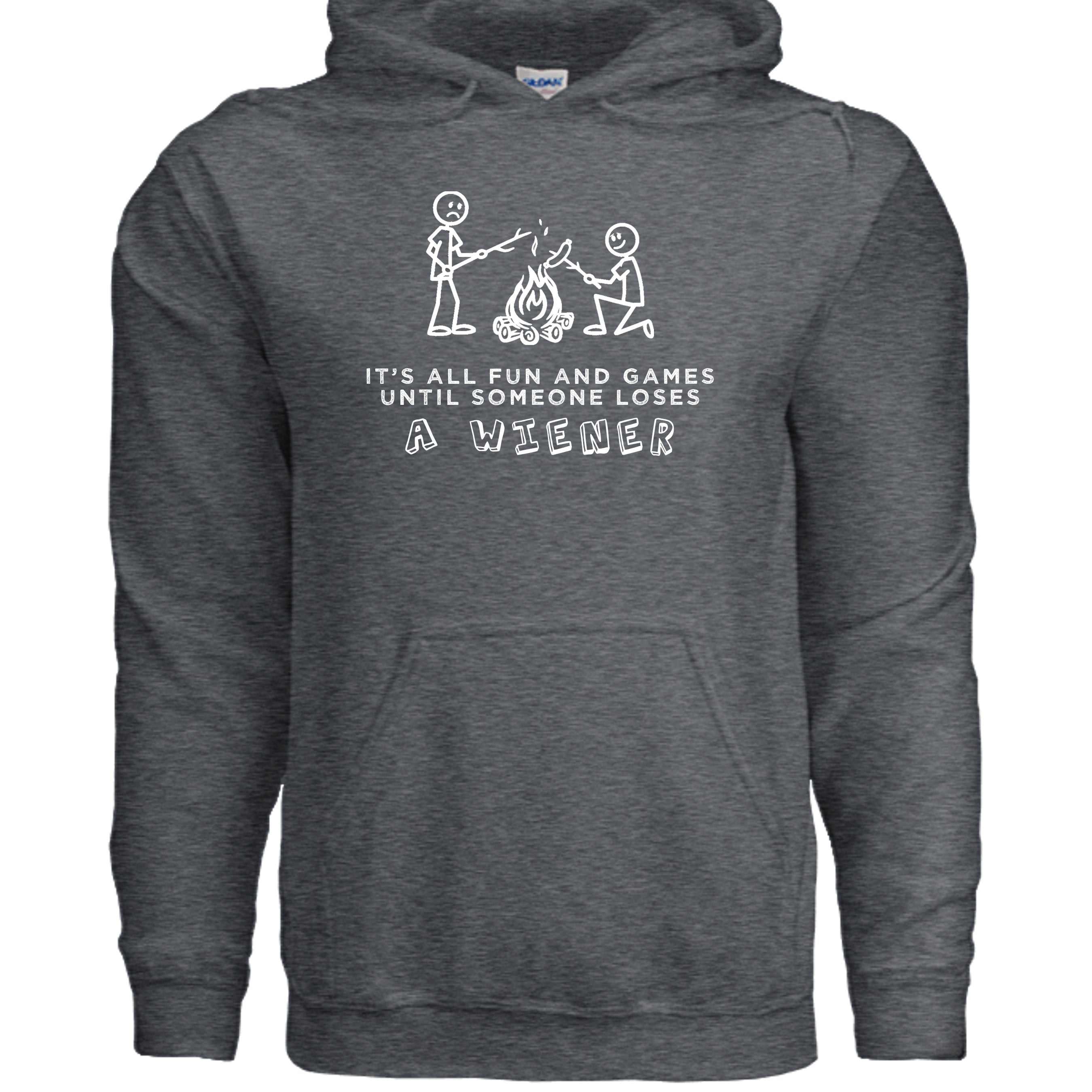 DARK HEATHER - G185 - FRONT