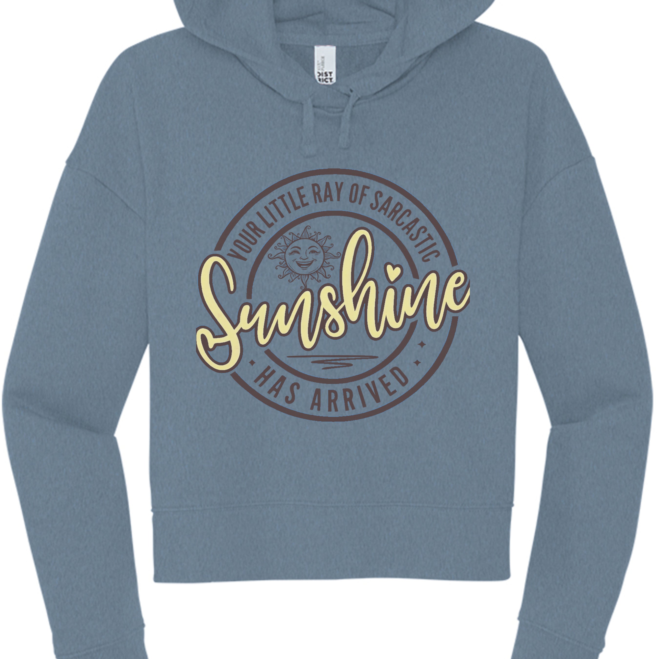 Flint Blue Heather - DT6101 - FRONT